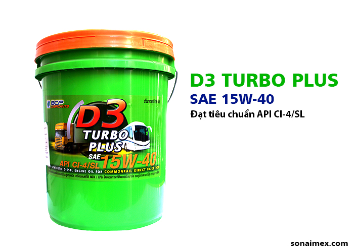 D3 Turbo Plus CI4/SL