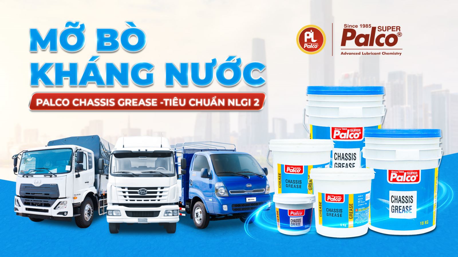 Mỡ B&#242; Kh&#225;ng Nước – Giải Ph&#225;p B&#244;i Trơn Cho Động Cơ Hoạt Động Trong M&#244;i Trường Ẩm Ướt