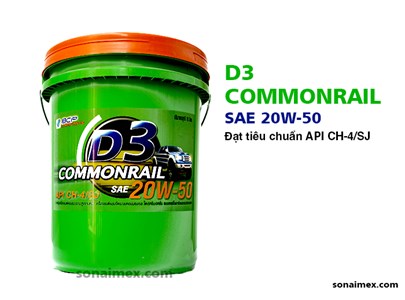 D3 COMMONRAIL CH4 SAE 20W-50