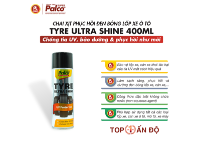 Dung dịch phục hồi lốp xe Palco Tyre Ultra Shine