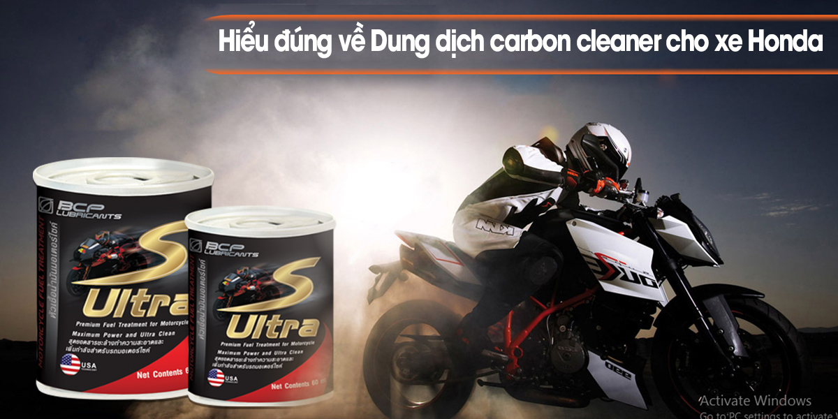 Dung dịch Carbon Cleaner cho xe Honda